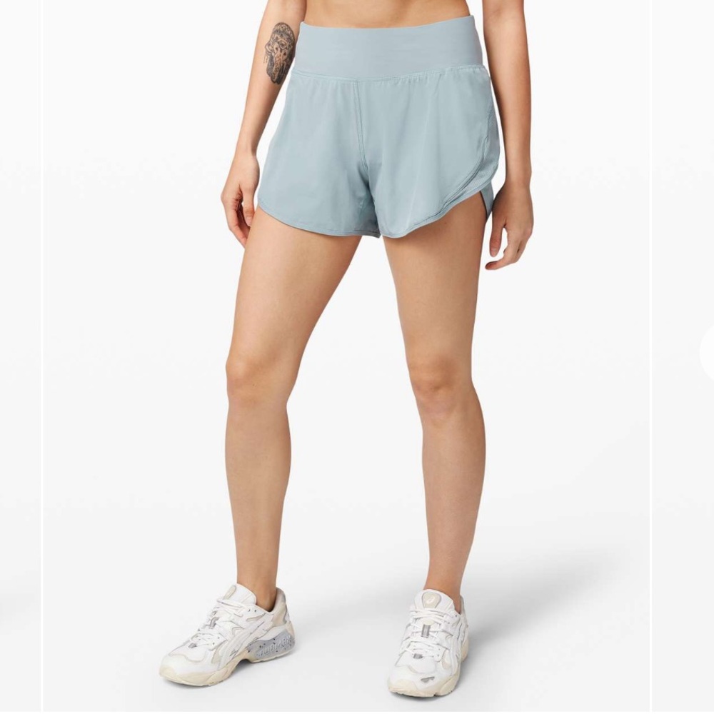 Lululemon Run Off Route High Rise Short 4"